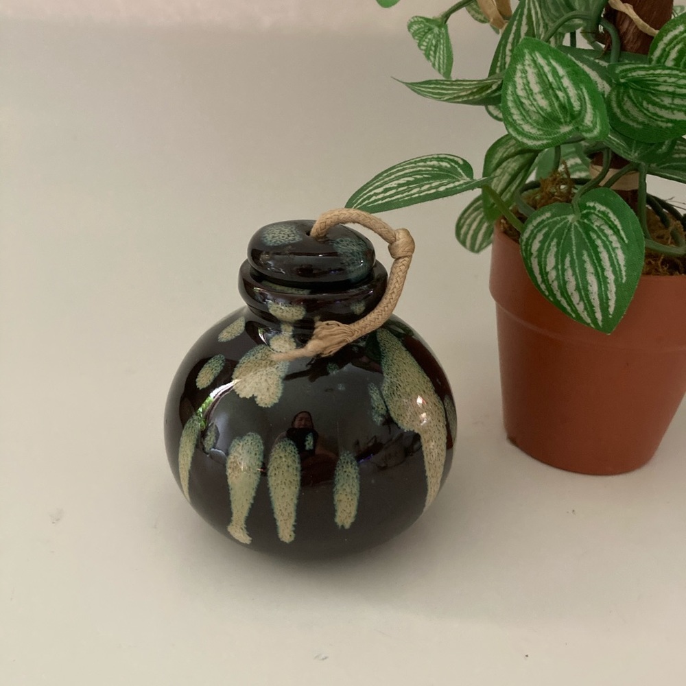 Candle Oil Holder with Wick